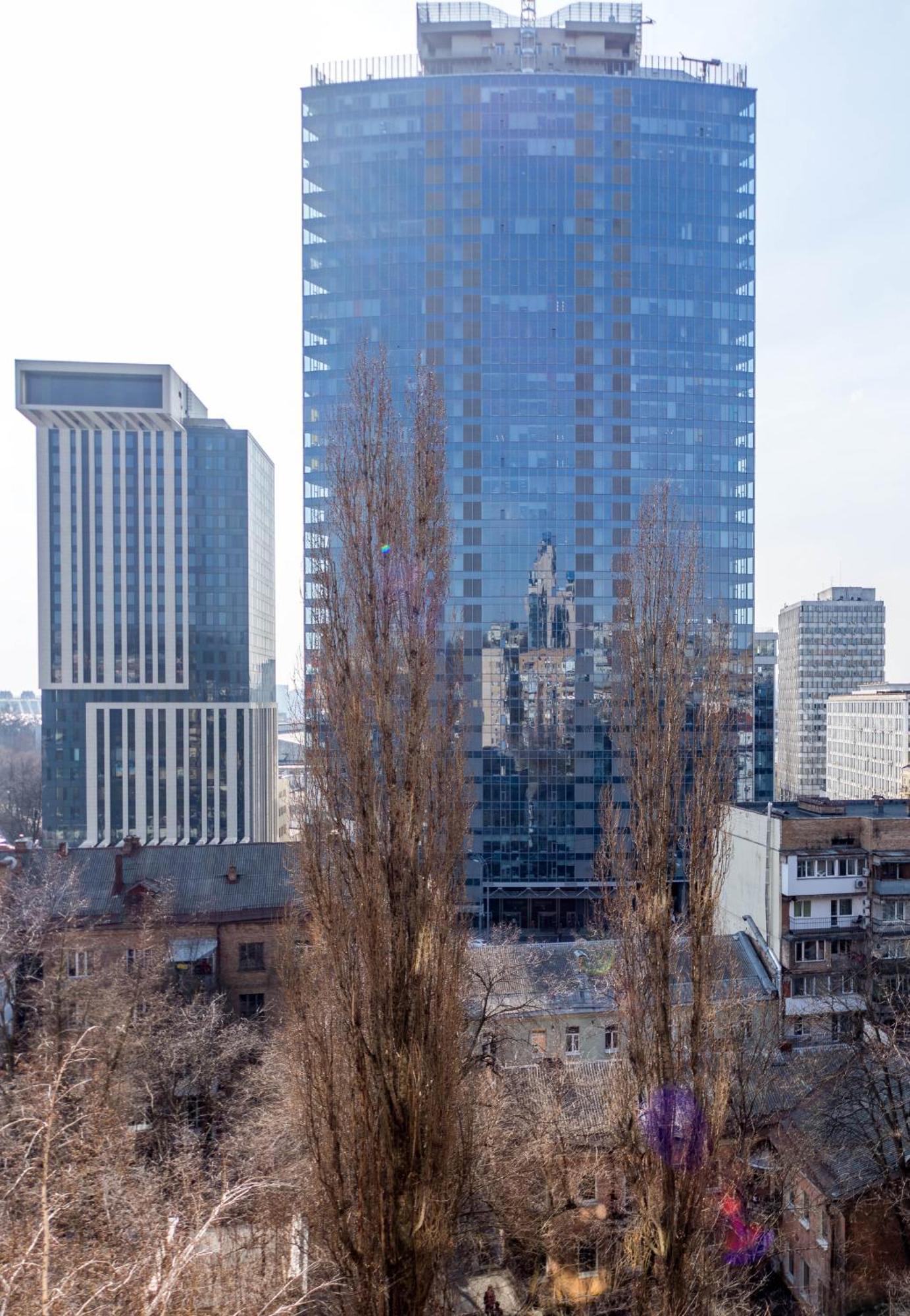 Apartments Near Parus Business Centre 키예프 객실 사진